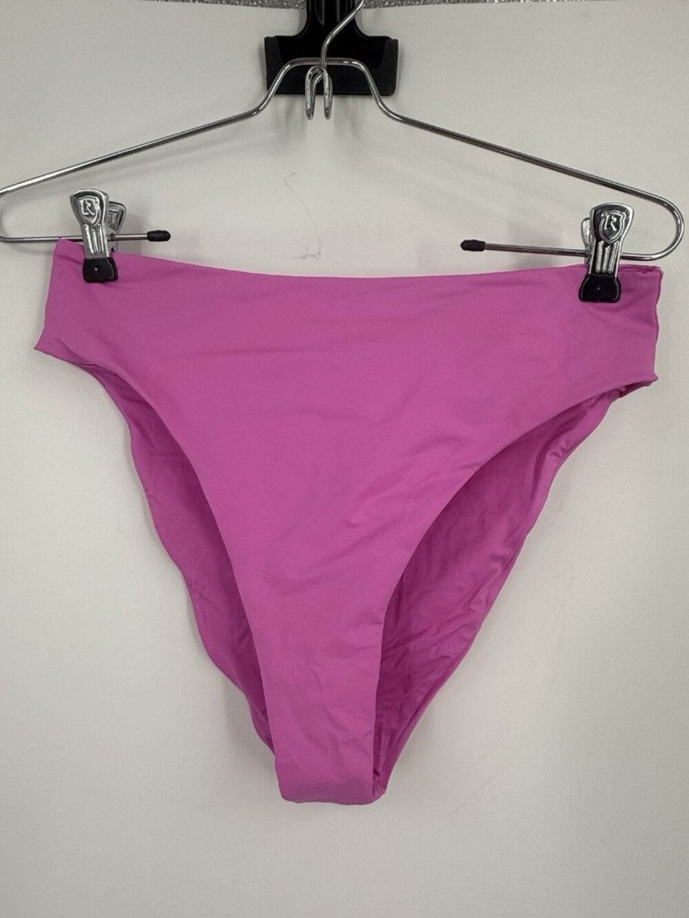Skims Recycled Swim Mid Rise Bikini Bottom Neon Pink Size M
